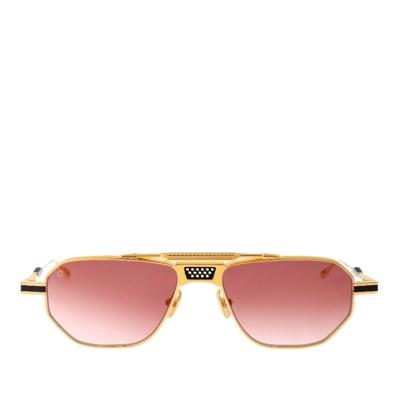 어도어럭스 티헨리 골드 프레임 지오메트릭 선글라스 LONGTAIL CASINO ROYALE 54