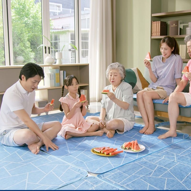 물순환식 일월 에어컨매트 냉수마찰 아이스매트/물매트 얼음매트 냉감매트 캠핑매트 쿨매트