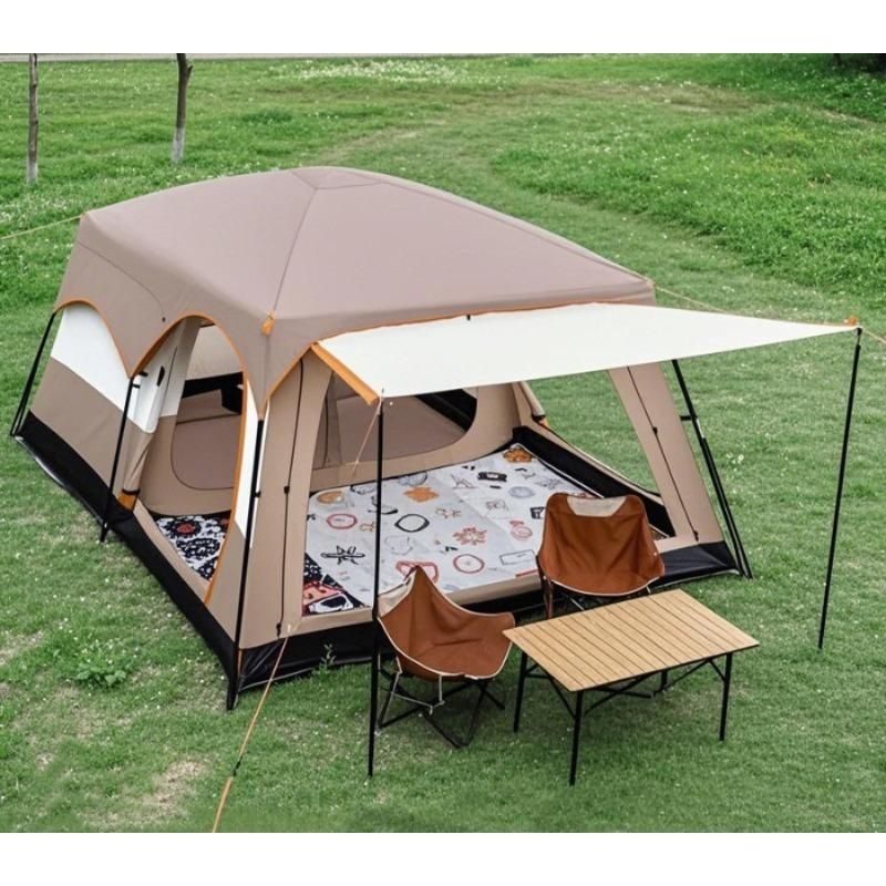 [해외] 2인면텐트 TC 미니 솔캠 모기장쉘터 경량 돔형 그늘막 방수 감성 솔로