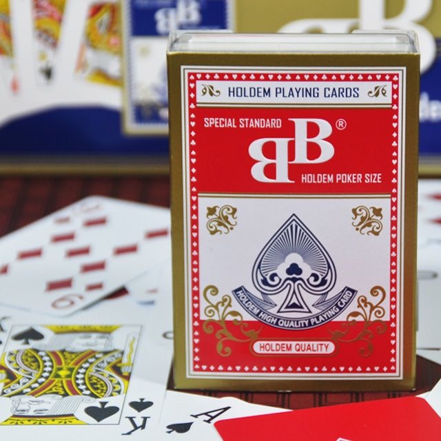 [국내산]BB 카드 홀덤 전용 양면 발포 플레잉 카드(수입 원단)