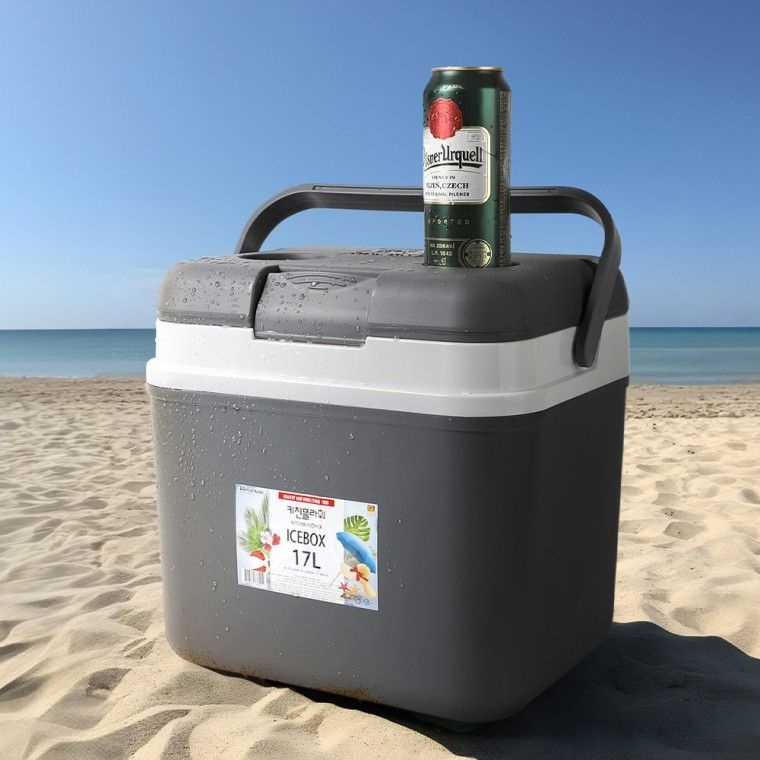 제조 주식회사 유경 키친플라워 포타맥스 아이스박스 쿨러 차박 캠핑용품 휴대용 17L