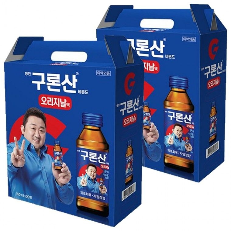 해태에이치티비 영진 구론산 오리지날 선물세트 150ml x 40병