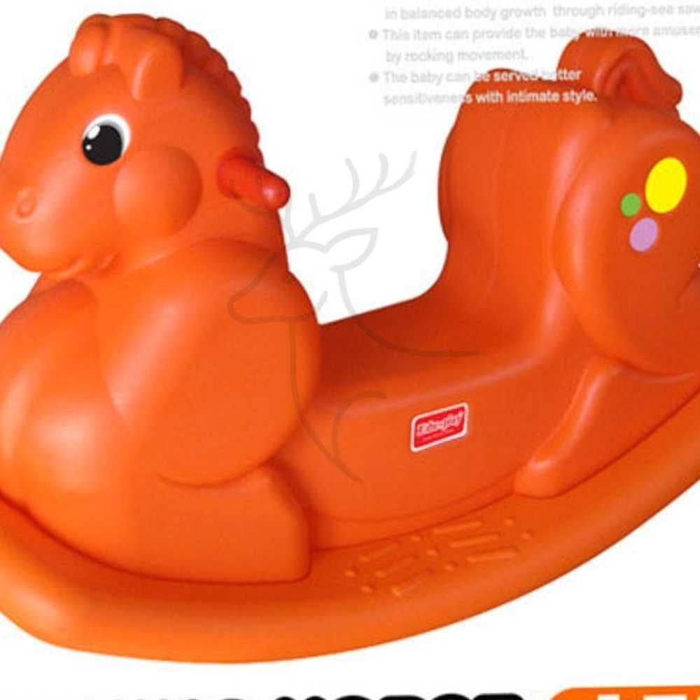 쿠쿠 오렌지말 승용완구 장난감 장난감말 국민흔들말 아기흔들말