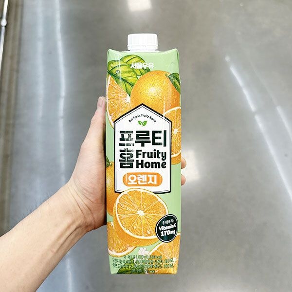 프리티홈 오렌지 1L 아이스박스포장