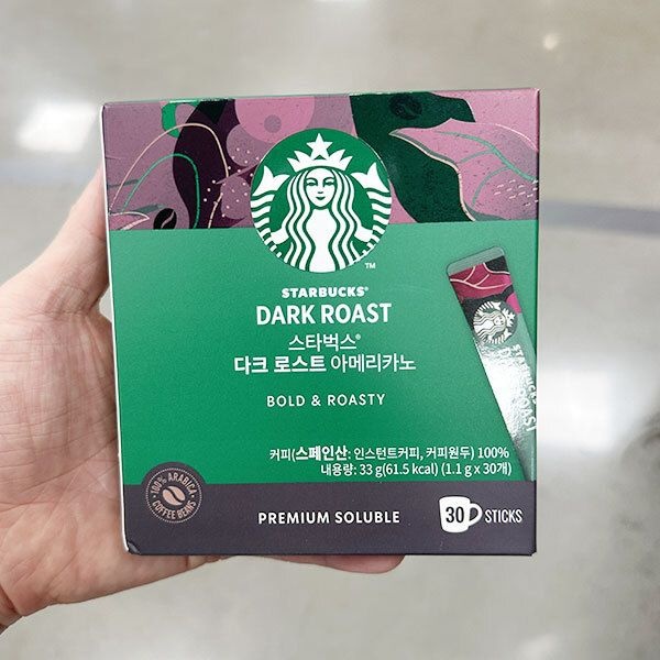 스타벅스 다크 로스트 아메리카노 30입