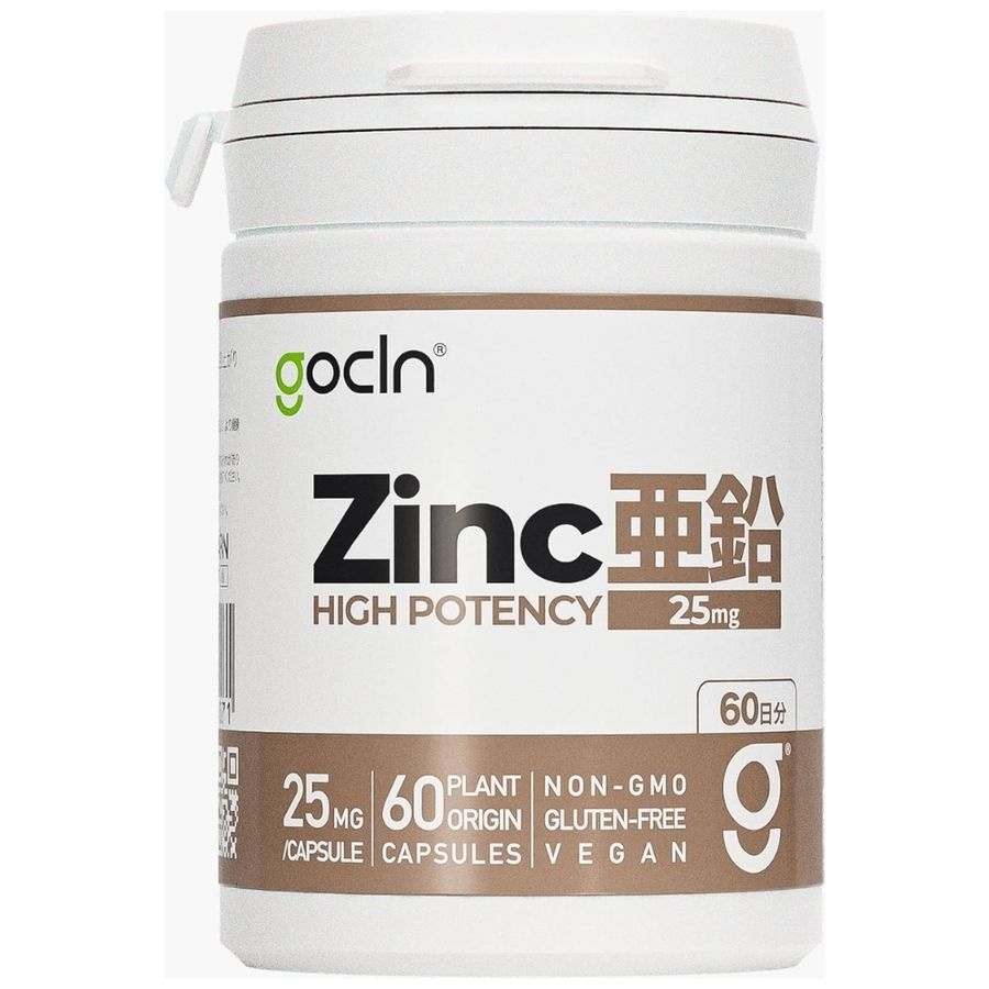 고클린(GoCLN) [해외] 일본 고클린 효모 유래 아연 60캡슐(60일분) 비건 글루텐프리