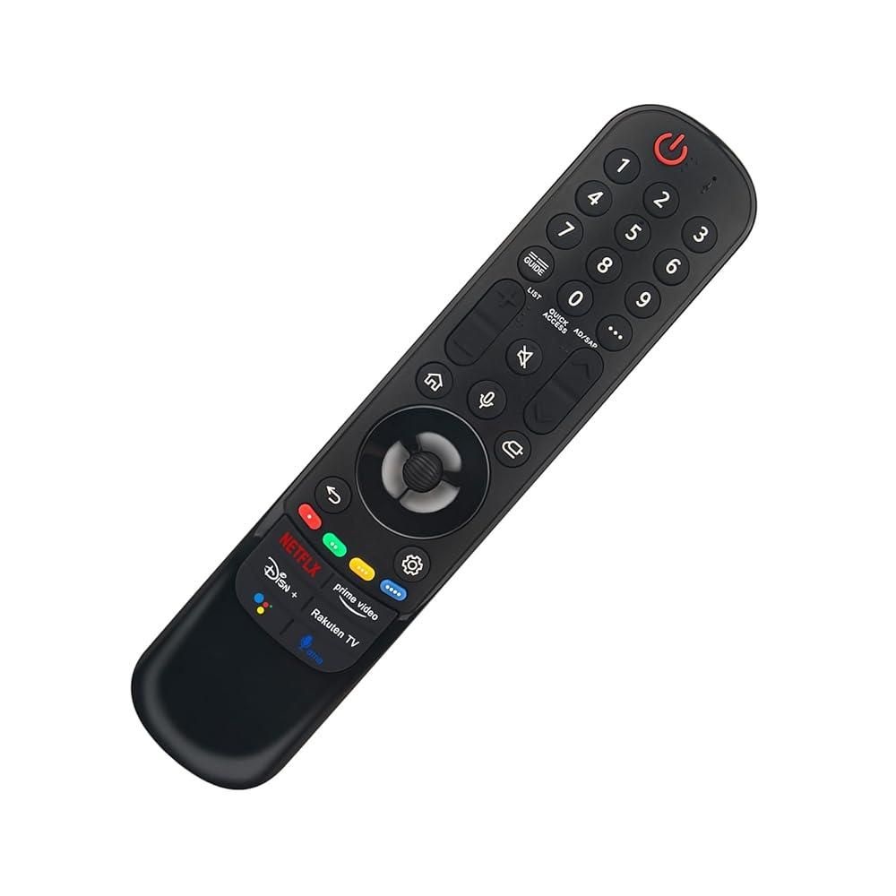 [해외] MR21GC AKB76036201 MR21GA Voice Replaced Remote Control -ALLIMITY- Fit for LG TV 2021 OLED TV'S AKB76036201 Remote Control G1, C1, A1 Series 43NAN0779