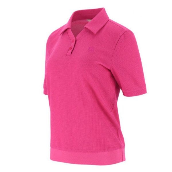 [모다아울렛][엘르골프]에리 V 넥 포인트  티셔츠 6K45206_SC 순천점