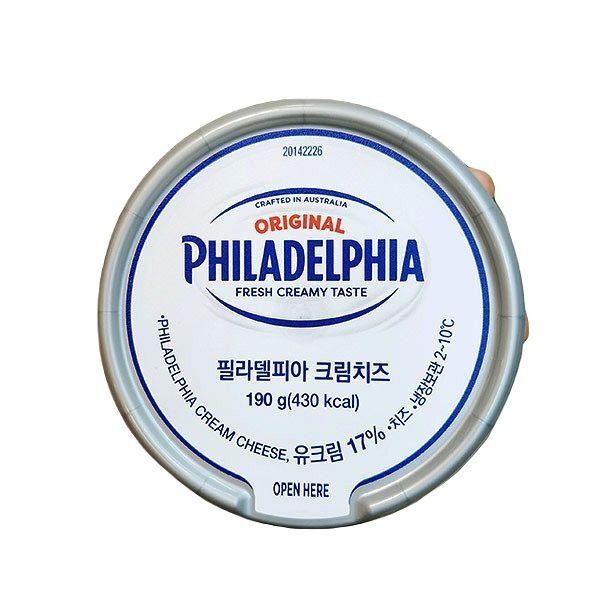 필라델피아 필라델피아 크림 치즈 190g x 2개