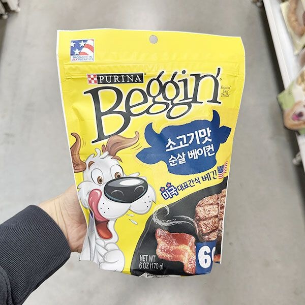 베긴 스트립 베이컨 소고기맛 170g