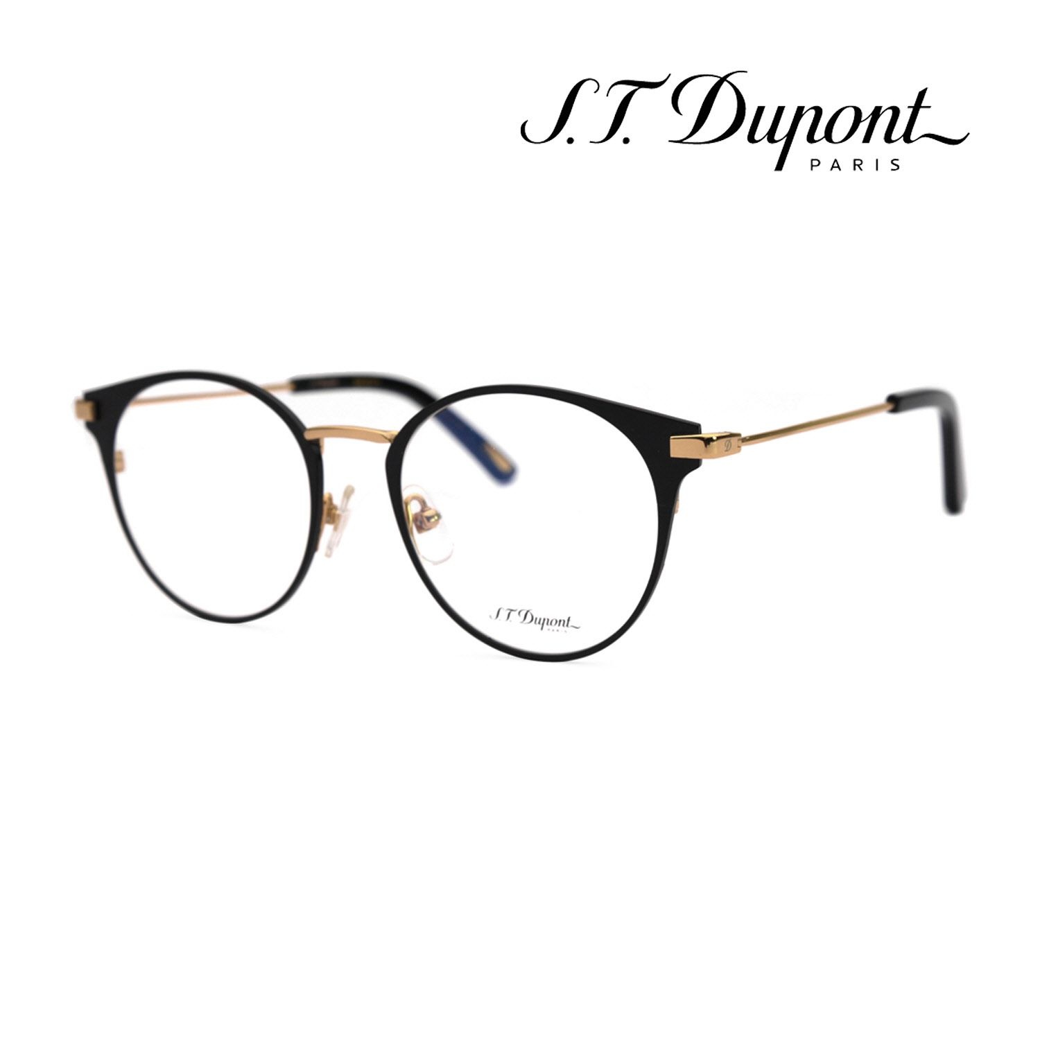 AOYAMA 에스티듀퐁 듀퐁 DP6171 01 공식수입 라운드 메탈 콤비 명품안경테