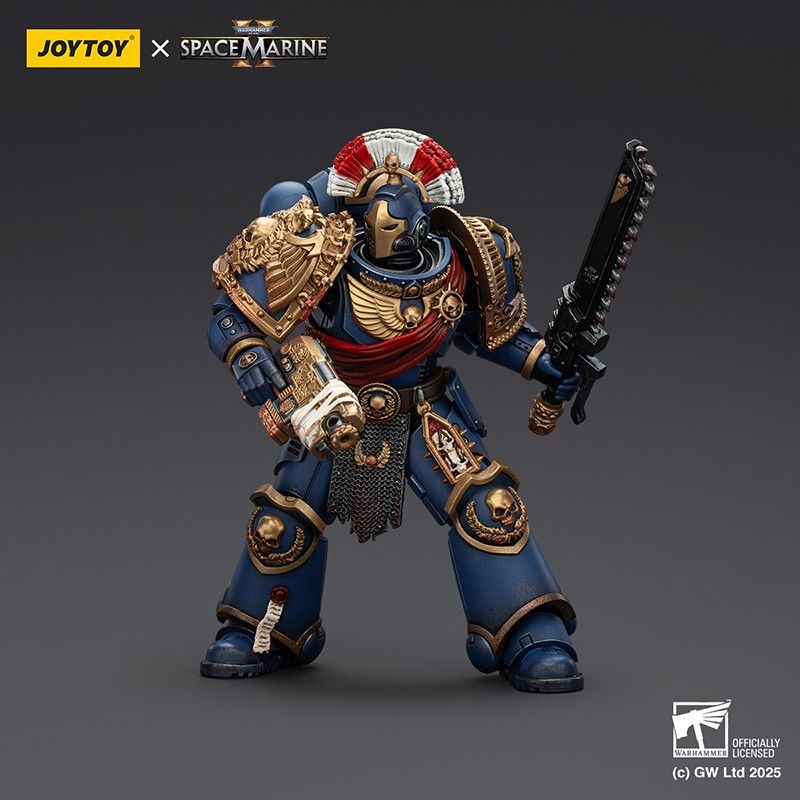 [해외] JOYTOY x 워해머 조이토이 JT01345 40K 스페이스마린2 울트라마린 렉릭 세쿤더스 아머