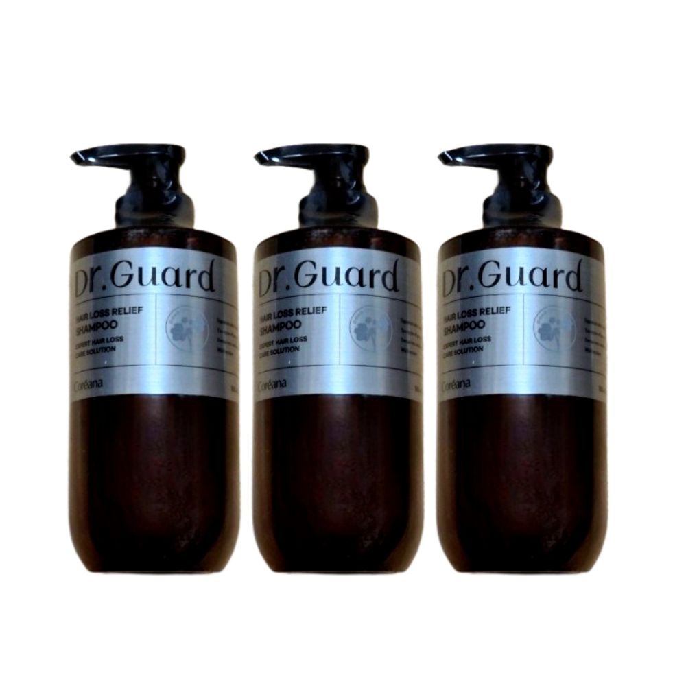 코리아나 닥터가드 탈모완화 샴푸 3개