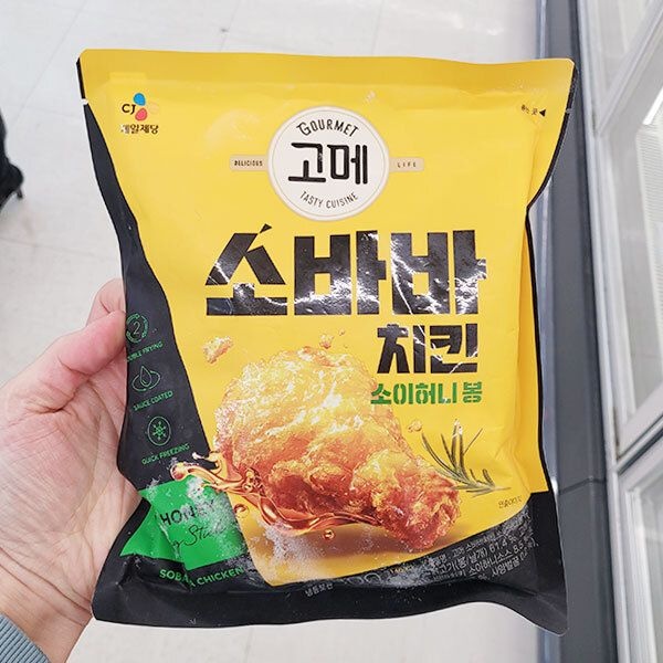 고메 소바바 치킨 소이허니 봉 300g 아이스박스포장