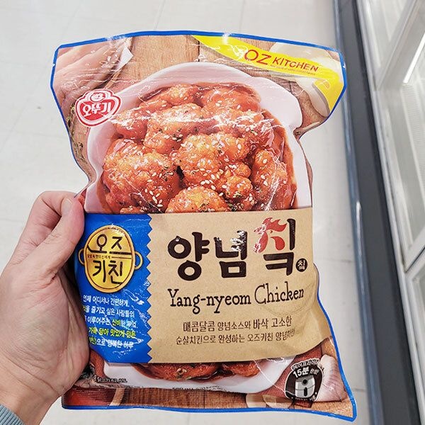 오즈키친 양념 치킨 580g 아이스박스포장