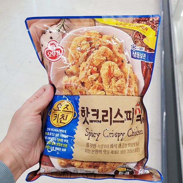 오즈키친 핫크리스피 치킨 500g 아이스박스포장