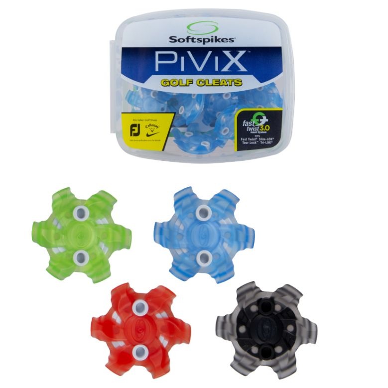 (18알1세트)피빅스 미국 소프트스파이크 골프화 스파이크징 클릿 PIVIX GOLF SPIKES FAST TWIST® 3.0