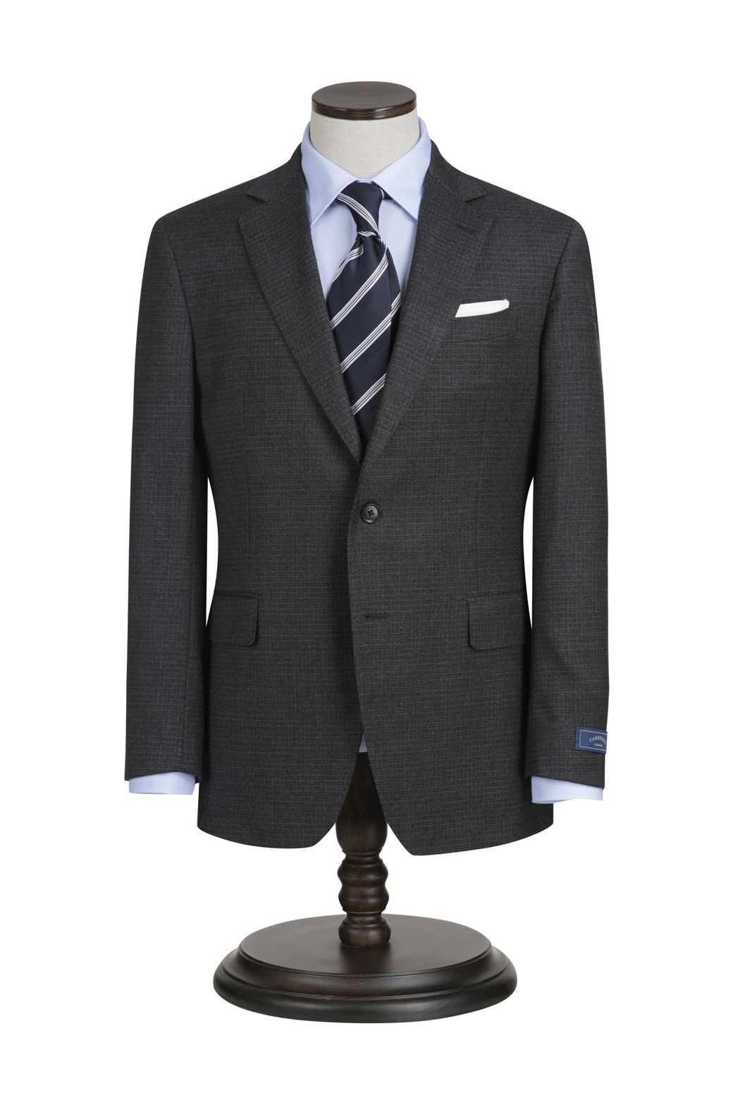 [롯데백화점] 캠브리지멤버스 잔체크 울 수트 자켓 멜란지 그레이_MFFBW24413GRY_JSET LE1219971263