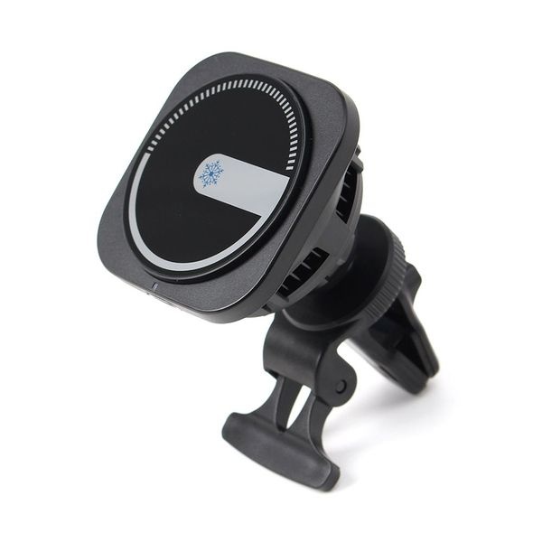 냉각쿨링 맥세이프 차량용 고속무선충전기 사각[YYH-WCODE]