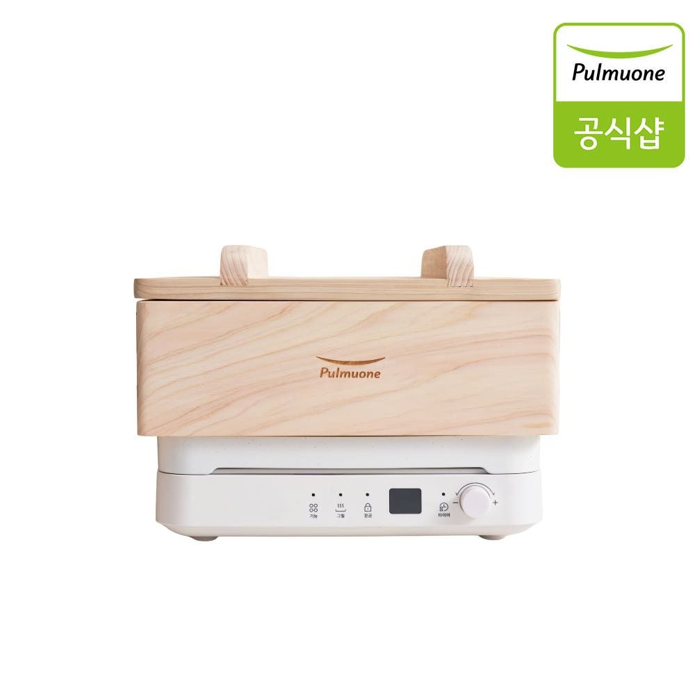 (현대Hmall) 풀무원 트리플 인덕션 쿠커 (1구인덕션+그릴플레이트+편백찜기)