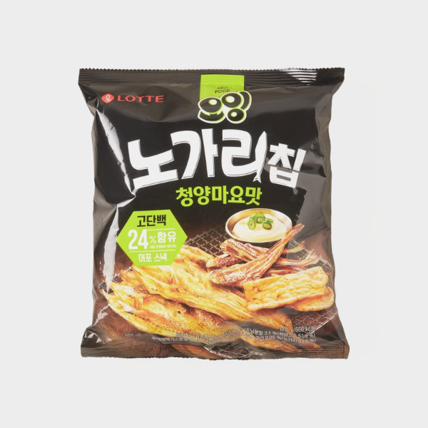 롯데 오잉 노가리칩 청양마요맛 120g 6개