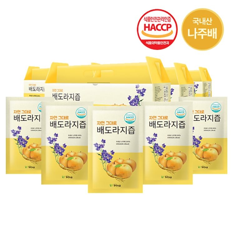 자연 그대로 배도라지즙 100ml 60포