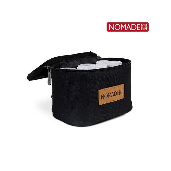 알수없음 노마드 하이클래스 양념통 S 6p + 전용파우치 세트, 블랙, 2세트 one option
