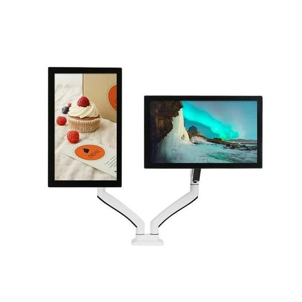 알수없음 카멜마운트 대형 고중량 듀얼 모니터 거치대 PMA-2D, 혼합 색상, 1개 one option