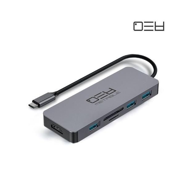 알수없음 메타블 7in1 HDMI 멀티 USB허브, Metable MH... one option