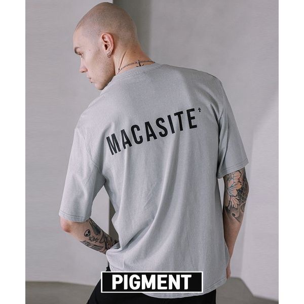 (정품보증) 마카사이트 MACASITEPigment Overfit T-SHIRT Gray 5004583453 183163