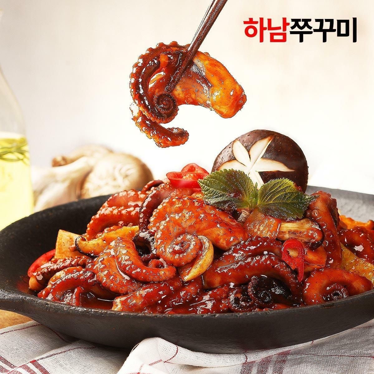 [TV상품](m) 하남 쭈꾸미 300g x 11팩 (보통매운맛)