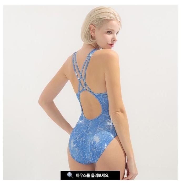 [패션플러스][제인코트]티막 세이브존05 여성 에어누디 아이스샤드 X백 원피스 BL LKP0166 BL (39357603)