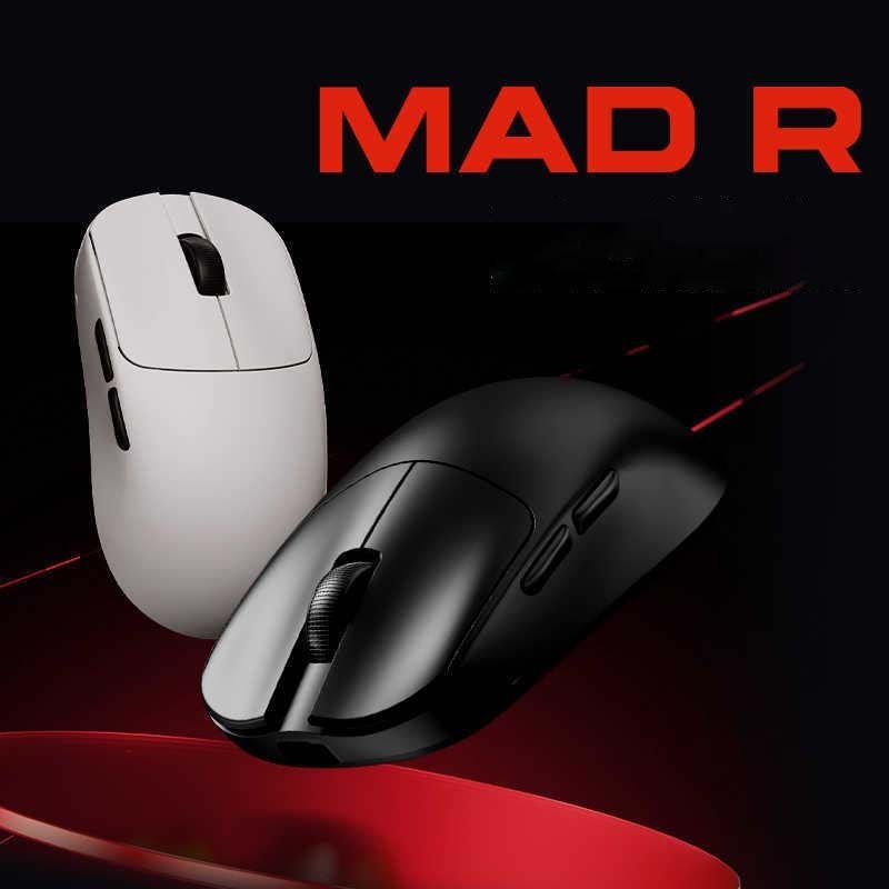 [해외] VXE MAD R+ 무선 게이밍 마우스 PAW3395 초경량 500mAh용량+8K수신기