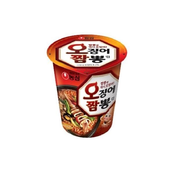 [셀러허브 식품] [농심] 오징어짬뽕 소컵 67g 6개입 / 1볼