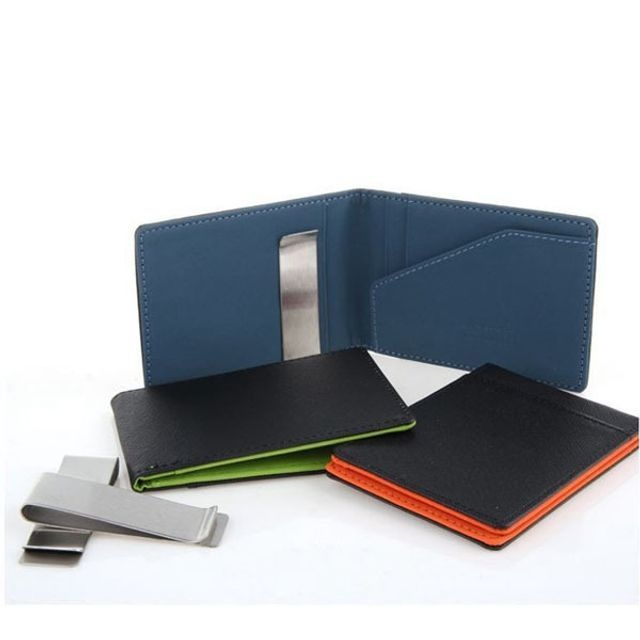 [카시야KAXIYA][오늘출고/무료배송] 슬림 반지갑 머니 클립 카드 지폐 골프 내기 지갑