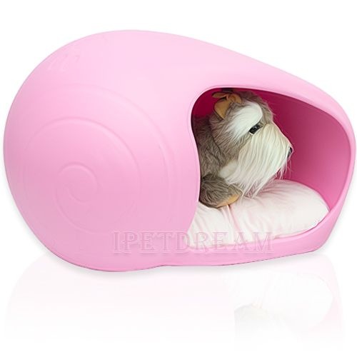무료배송-달팽이 펫 하우스 - 핑크 /애견하우스,강아지하우스
