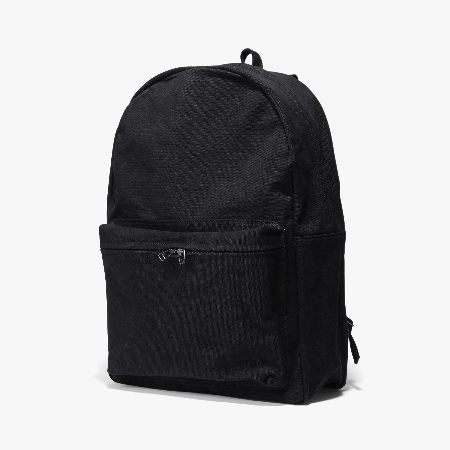 [롯데백화점] 샌프란시스코마켓 [AMIACALVA 아미아칼바]WASHED CANVAS BACKPACK BLACK /ACE1M80009A98