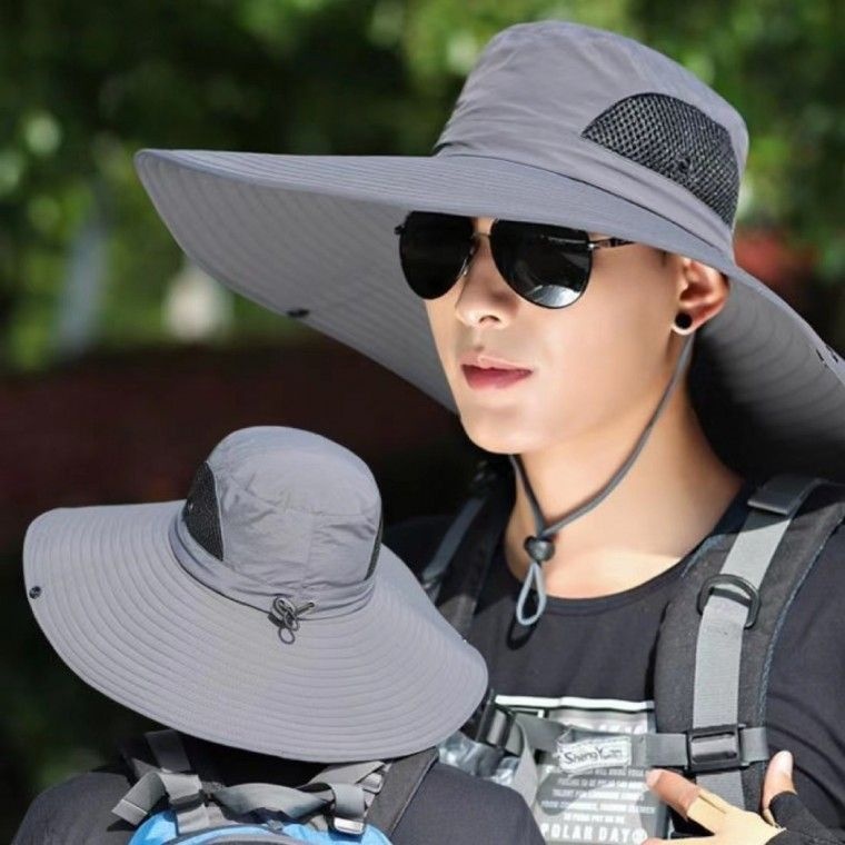 7color  히트템  모자 벙거지모자 자외선차단 사파리 ufo 넓은창
