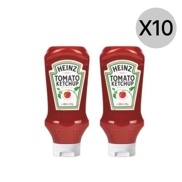 [셀러허브 식품] 하인즈 토마토 케찹 910g X20개 튀김요리 디핑 소스