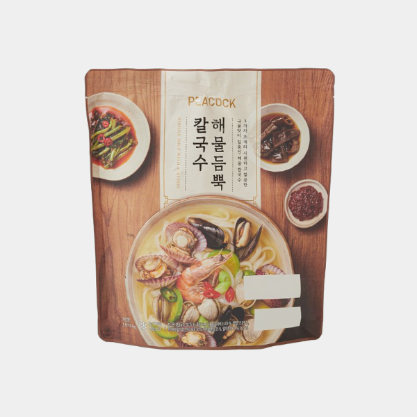 피코크 해물듬뿍칼국수 1.073kg 1개 밀키트 간편식