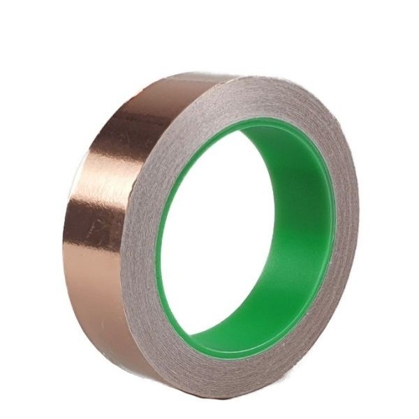 MM 구리테이프 25mm 동테이프 차폐테이프 구리선 동선 동박케이블 차폐케이블 일렉기타 오디오 쉴드케이블 차폐막