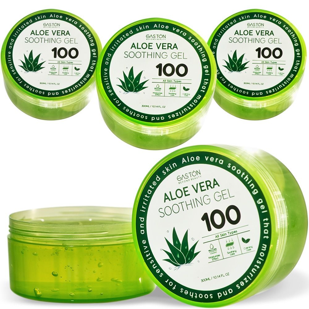 [오늘출발] 게스통 [5개세트]알로에 베라 100 수딩젤 300mlx5ea 아쿠아 알로에젤