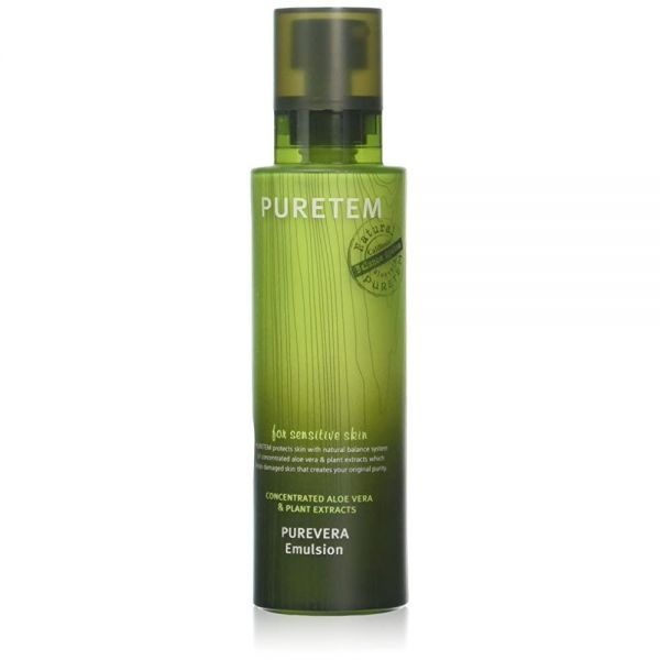 [해외] Puretem Purevera 페이셜 스킨 에멀전 로션 (100% 유기농 알로에 베라)