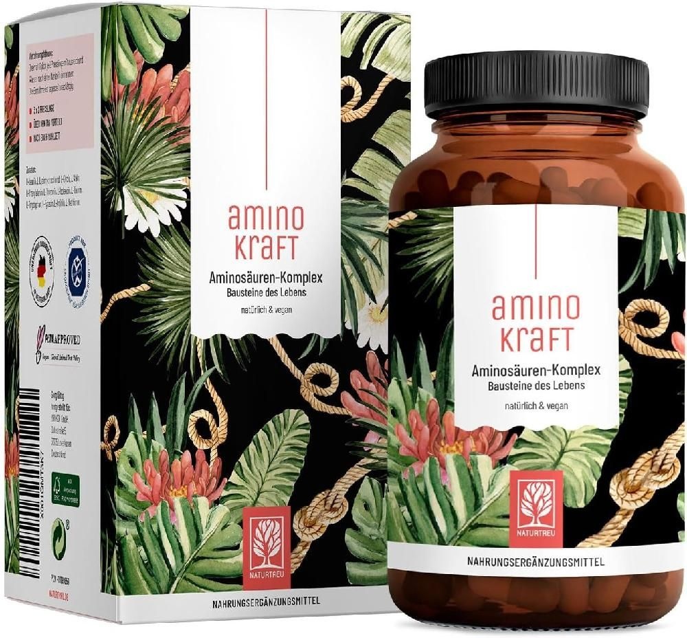 독일 NATURTREU 아미노산 복합체 고용량 1일 복용량당 각 1000mg 180정