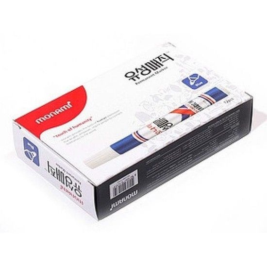 [QN984562_58]필기구 모나미유성매직(파랑-12입)