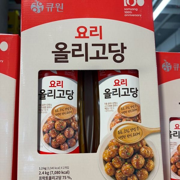 큐원 요리올리고당 1.2kg x 2개