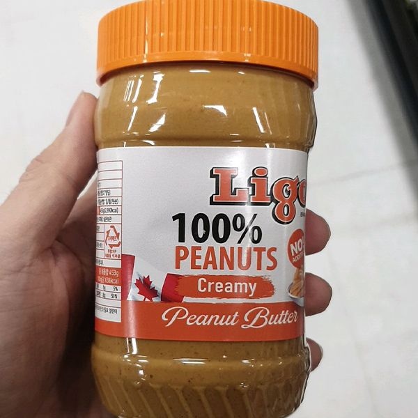 리고 100% 땅콩버터 크리미 453g