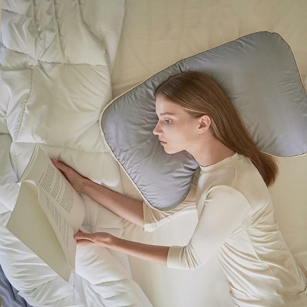 홈랩 어깨편한 기절베개 순면 블랙라벨 2세트 (베개+커버) 2colors