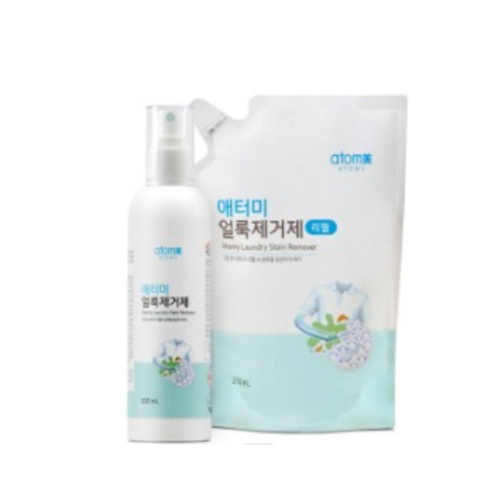 애터미 얼룩제거제 용기200ml+리필210ml
