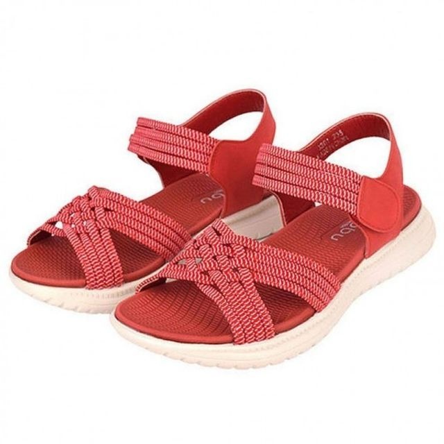 잇템즈 [빅세일]여성 샌들 캐주얼 키높이 슈즈 푹신한 스트랩 신발